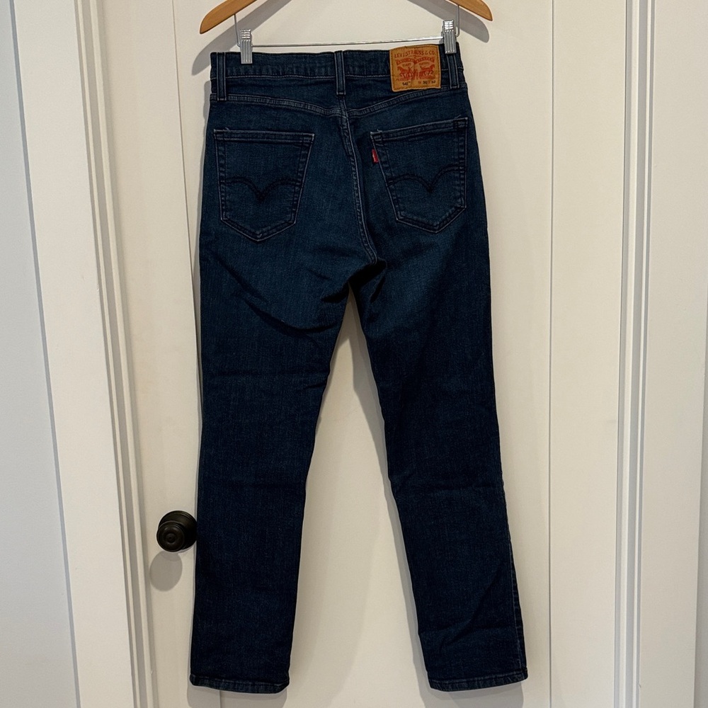 Levi's Men's Dark Blue Straight Jeans